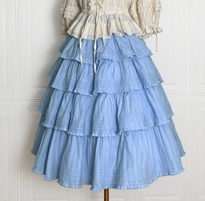 Boguta - Heidi Cotton Lolita Tiered SK Skirt