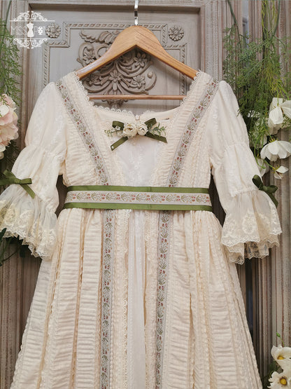 Miss Point - The Sally Gardens - Elegant Lolita Lotus Sleeves OP Dress