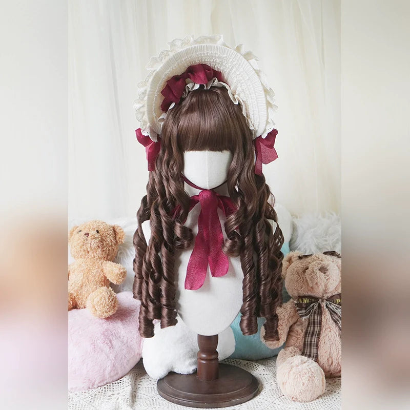 Imperial Tea - Vintage Lolita Wig Doll-Like Elegant Hair