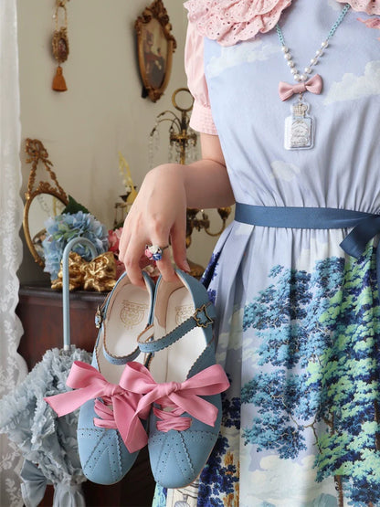 MR.Qiutian - Pictorial Girl - Han Lolita Shoes Retro Lolita Chinese Style Shoes