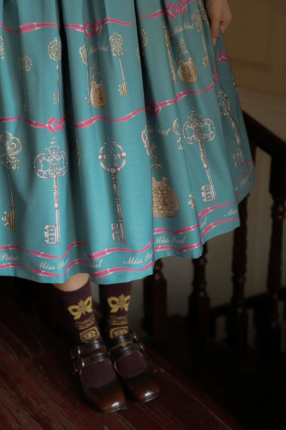 Miss Point - Antique Key - Elegant Lolita JSK Retro Lolita Dress