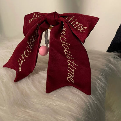 ZJstory - Gold Age - Retro Lolita Bow Necktie