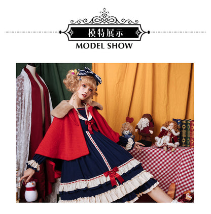 Eieyomi - Miss Betty - Lolita Autumn and Winter Wool Cape