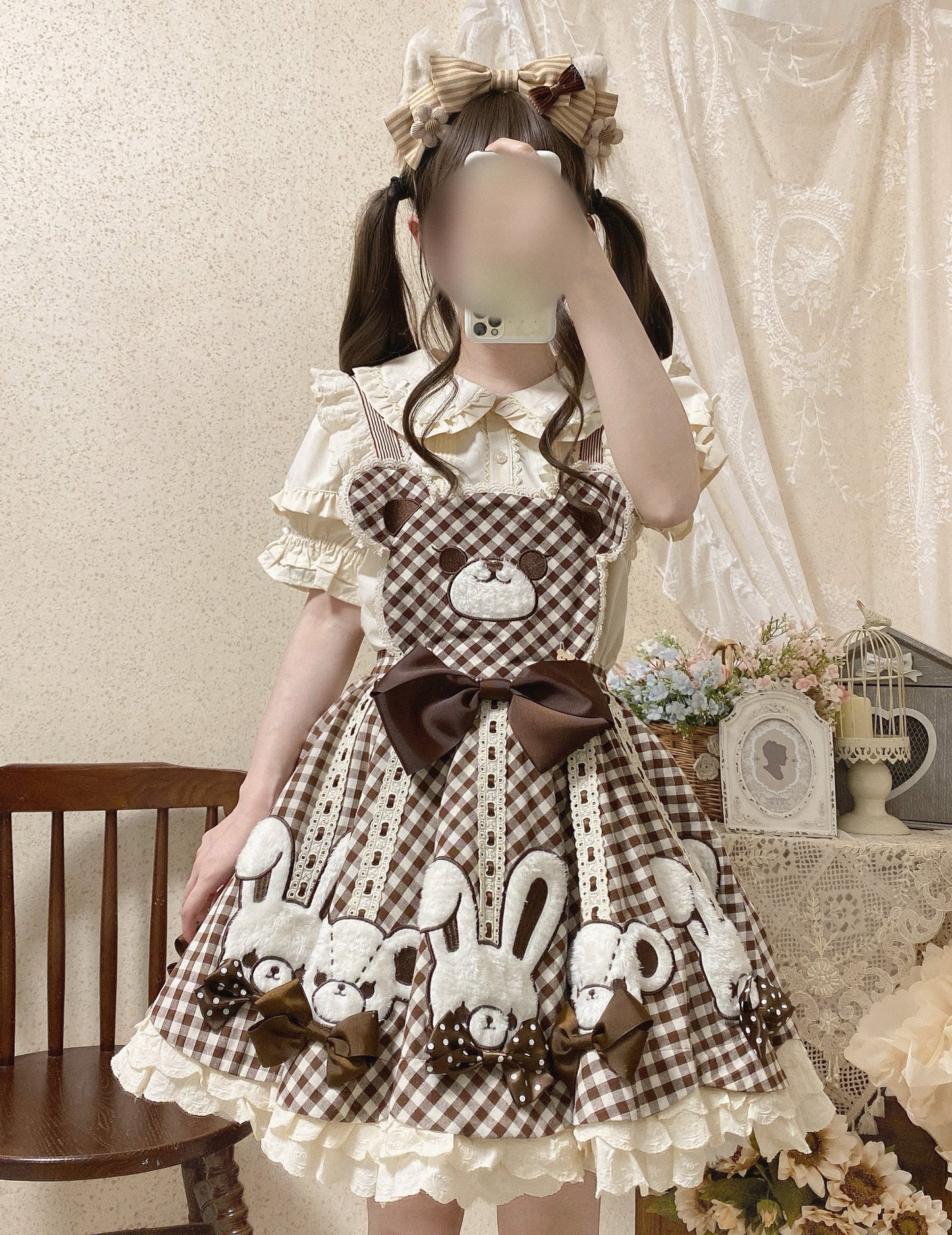 MIST - Creamy Condensed Milk - Kawaii Lolita Shirt Soft Girl Short-sleeved