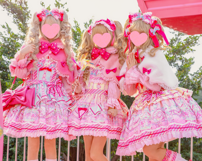 Letters from Unknown Star - Kawaii Lolita Cape Winter Lolita Shawl Daily