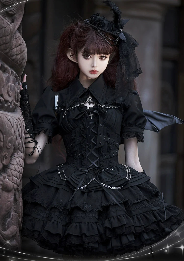 OCELOT - Contract Cross - Gothic and Elegant Lolita JSK