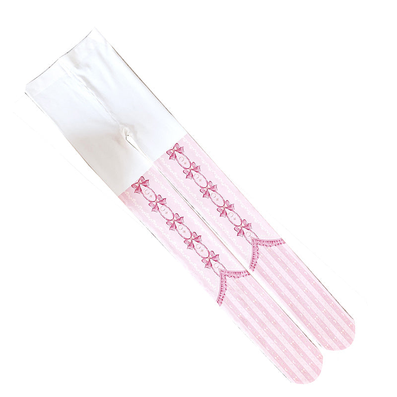 Roji roji - Kawaii 120D Velvet Lolita Tights Multicolors