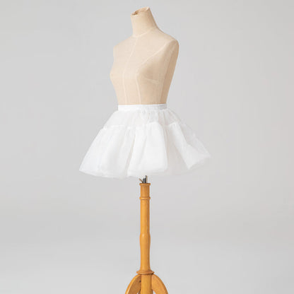 Manyiluo - Daily Puffy - Lolita Hoopless Petticoat | 13.8 (35 cm) Length"