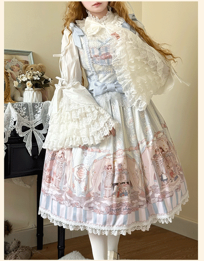 Niu Niu - Plus Size Lolita Blouse, Princess Sleeves