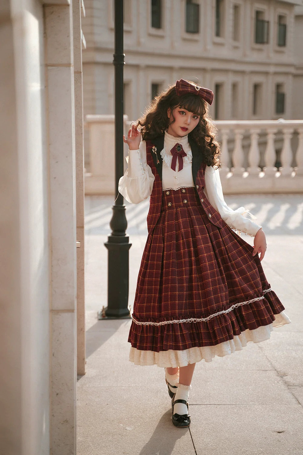 Miss Point - Rose Doll - Elegant Lolita Mutton Sleeve Blouse