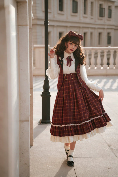 Miss Point - Rose Doll - Elegant Lolita Mutton Sleeve Blouse