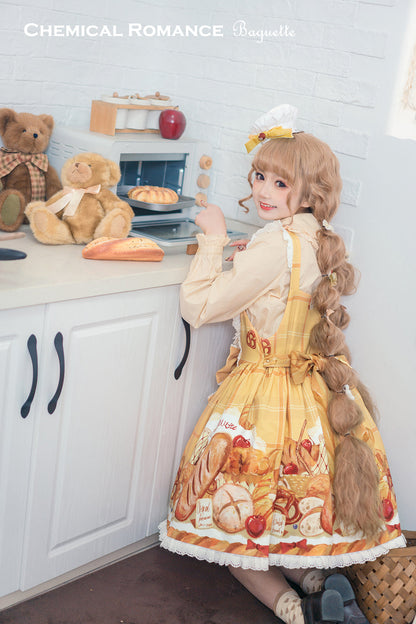 Chemical Romance - Bread New Out of the Oven - Elegant Lolita Salopette Dress