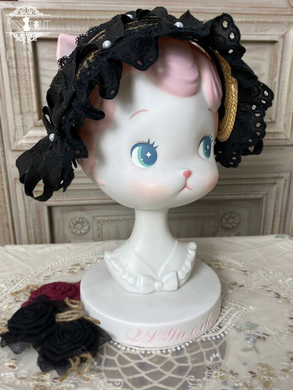 Miss Point - Sweet Lolita Accessories KC Hair Clip Brooch Waistband Cuffs