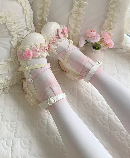Aimee - Strawberry Limited 2.0 - Sweet Lolita Mary Jane Heel Shoes