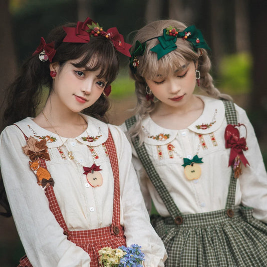 Miss Point - Chuby Box in the Forest - Elegant Lolita Necklace Brooch KC Beret Accessories