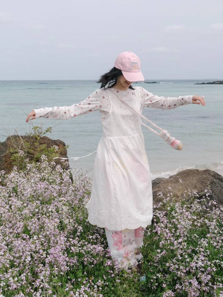 Floral long sleeve T-shirt【s0000008348】