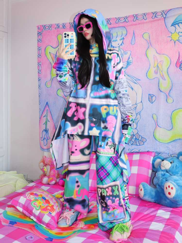 Loose flare pants【s0000010292】