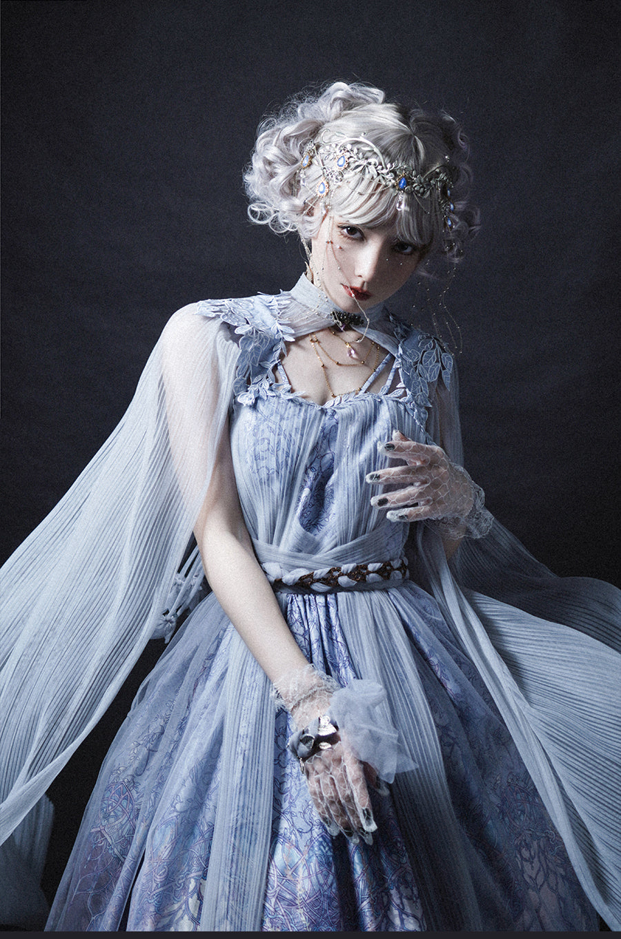 FunCcino - Dense Forest Corridor - Elegant Lolita Jumper Dress