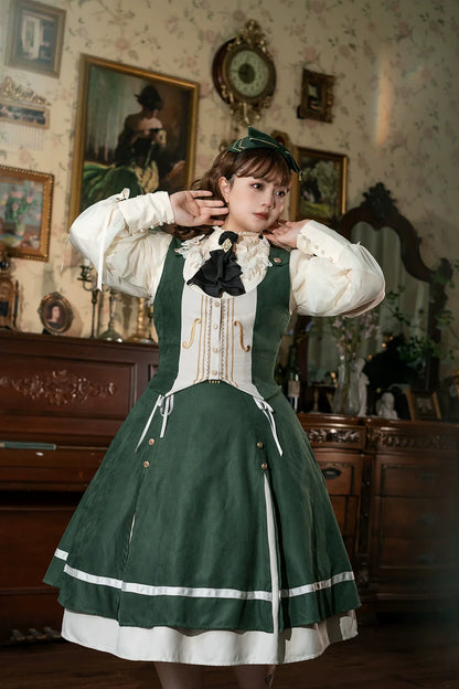 Miss Point - Golden Movement - Elegant Lolita Waistcost Short Vest Customized