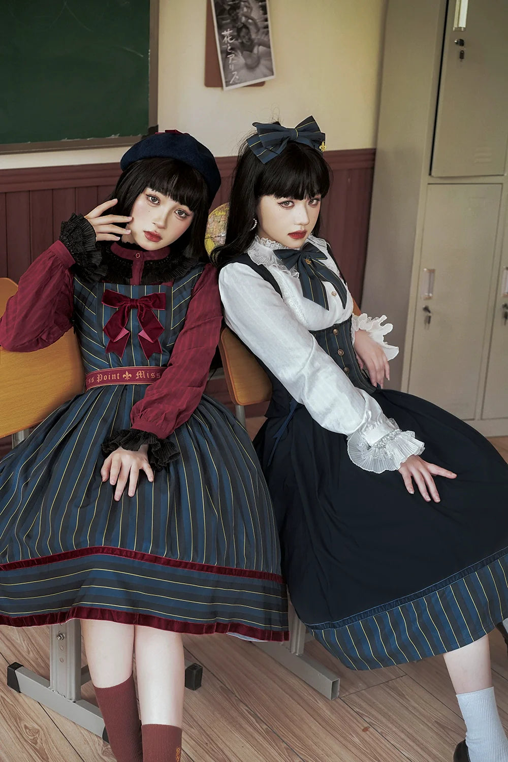 Miss Point - Custom-Made Lolita Elegant Stand Collar Lolita Shirt