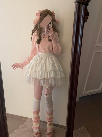 MIST - Mist Cotton - Winter Lolita Sweater Cute Knit Shirt