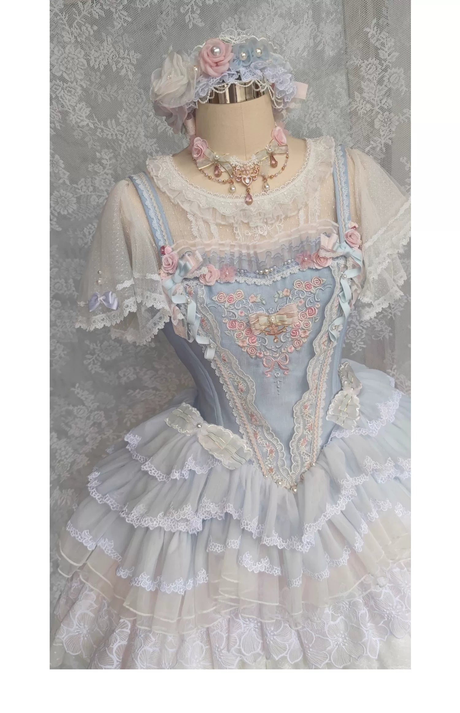 Garden Cat - Princess Sleeve Classic Lolita Blouse