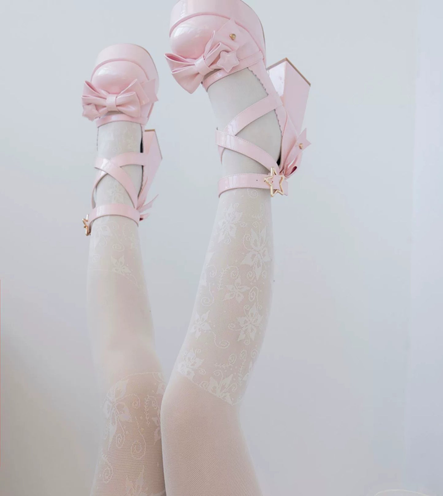 Beauty Bunny - Star Prayer - Kawaii Lolita Shoes Round Toe Summer Heels