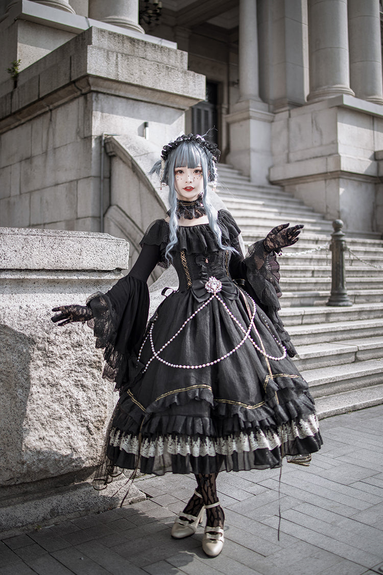 Fairy Tales - Fate Quartet Bridal Lolita Gothic JSK Dress
