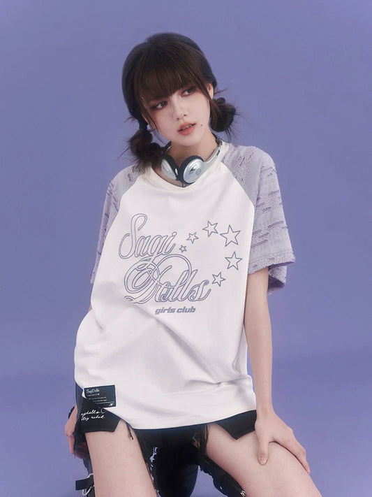 Loose print T-shirt【s0000007843】