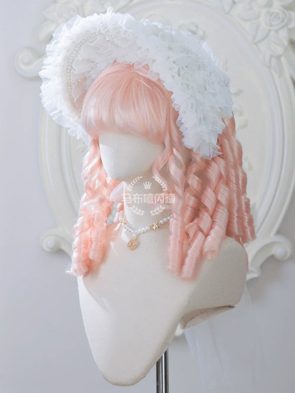 Mabuxi - Retro Lolita Wig Elegant Roman Curls Gorgeous Court Wigs
