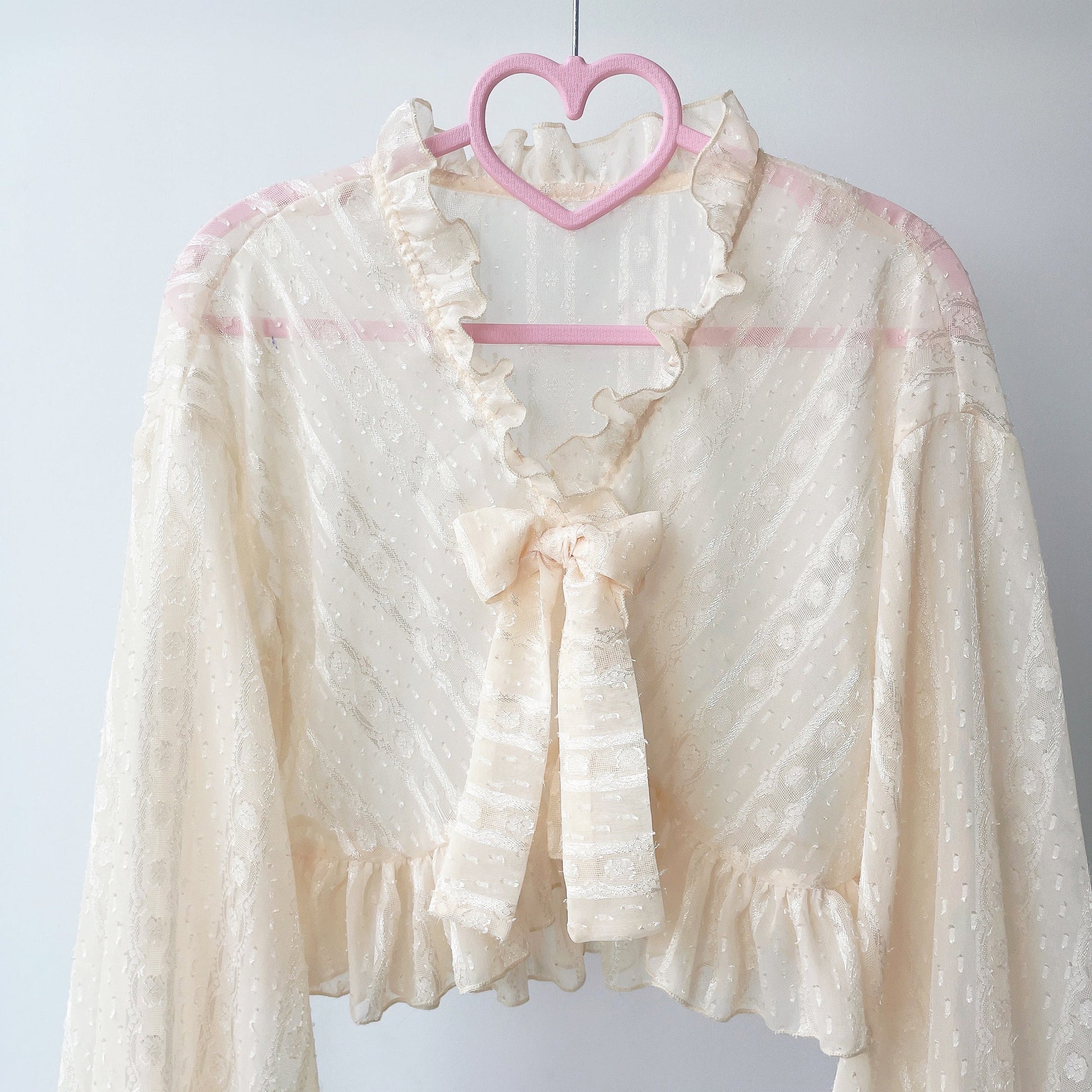 Sakurada Fawn - Chiffon Puff Sleeve Lolita Cardigan