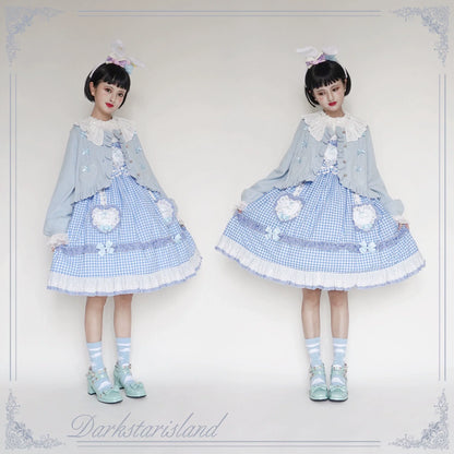 Dark Star Island - Sugar Frost - Sweet Lolita Cardigan Knit Embroidered Sweater