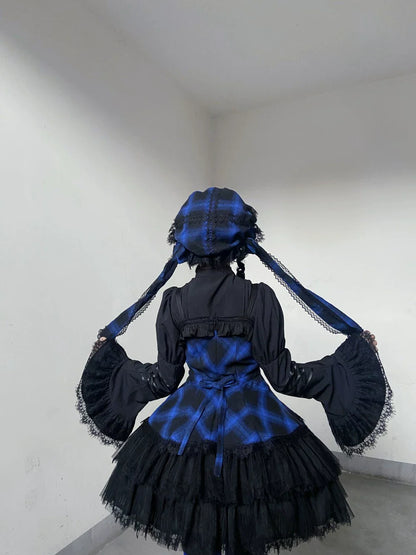 Frozen in time - Bunny Fantasy - Gothic Lolita JSK Dress Princess Sleeve Shirt