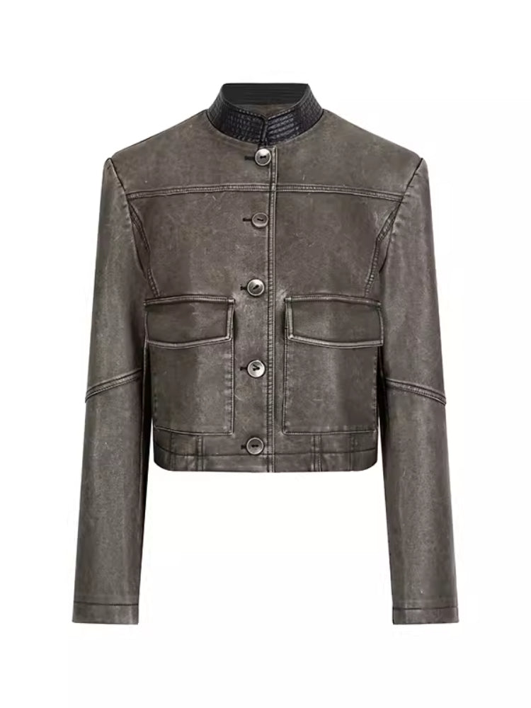 Retro jacket and A-line skirt【s0000007252】