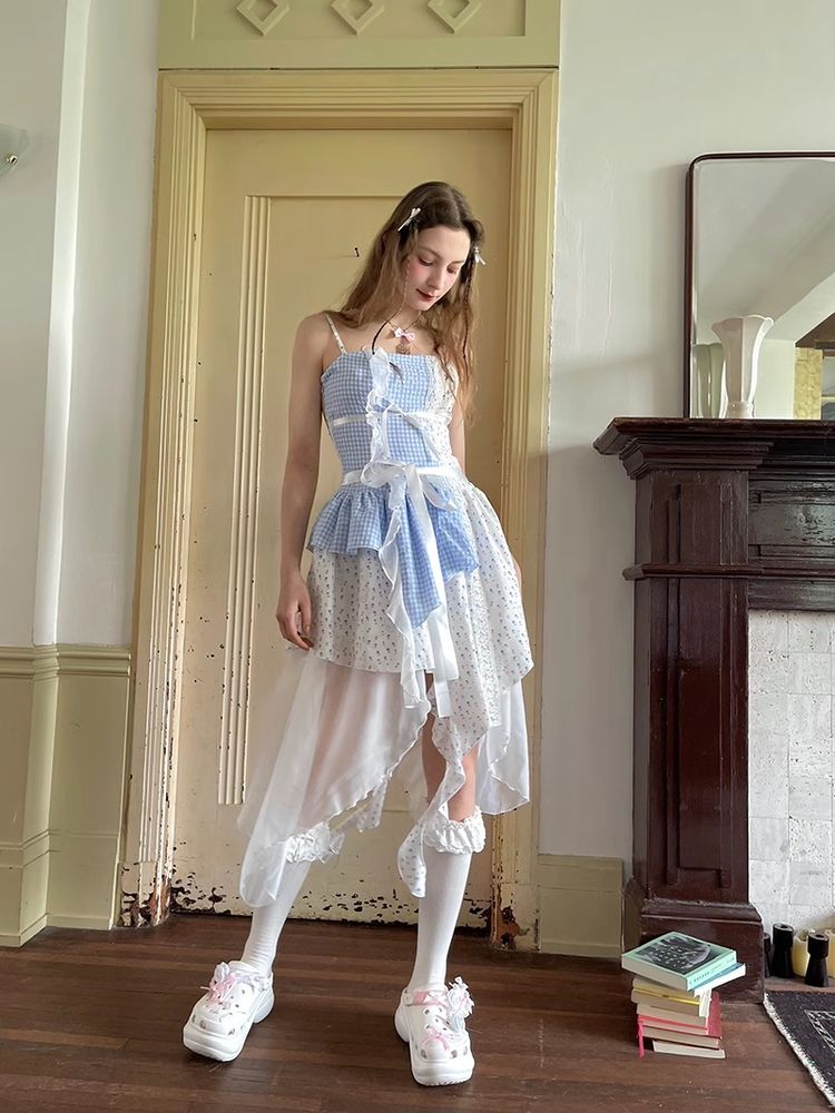 Angel suspender dress【s0000008727】