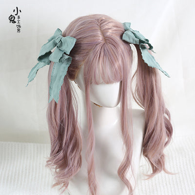 Xiaogui - Cosplay Double Ponytail Spiral Lolita Hair Clips