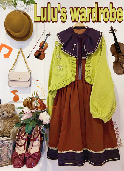 Dark Star Island - Sugar Frost - Sweet Lolita Cardigan Knit Embroidered Sweater