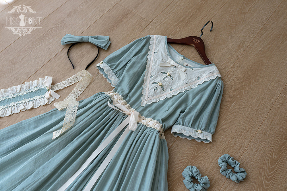 Miss Point - Happy Summer Elegant Lolita Floral OP Dress