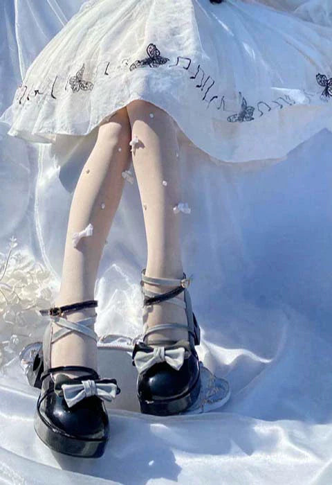 A Can of Cocoa - Heart Function - Sweet Lolita Shoes Gradient Color High Heels