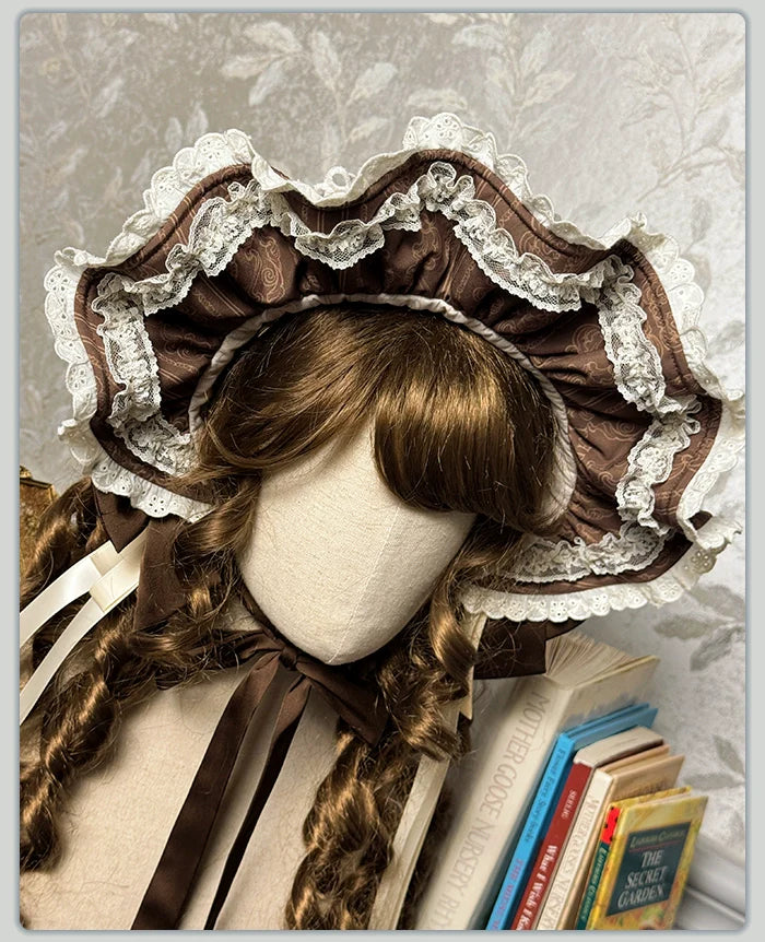 Alice Girl - Sea Salt Fairytale - Sweet Lolita Headdress Built-in Wire BNT and Bow KC