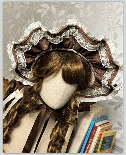Alice Girl - Sea Salt Fairytale - Sweet Lolita Headdress Built-in Wire BNT and Bow KC