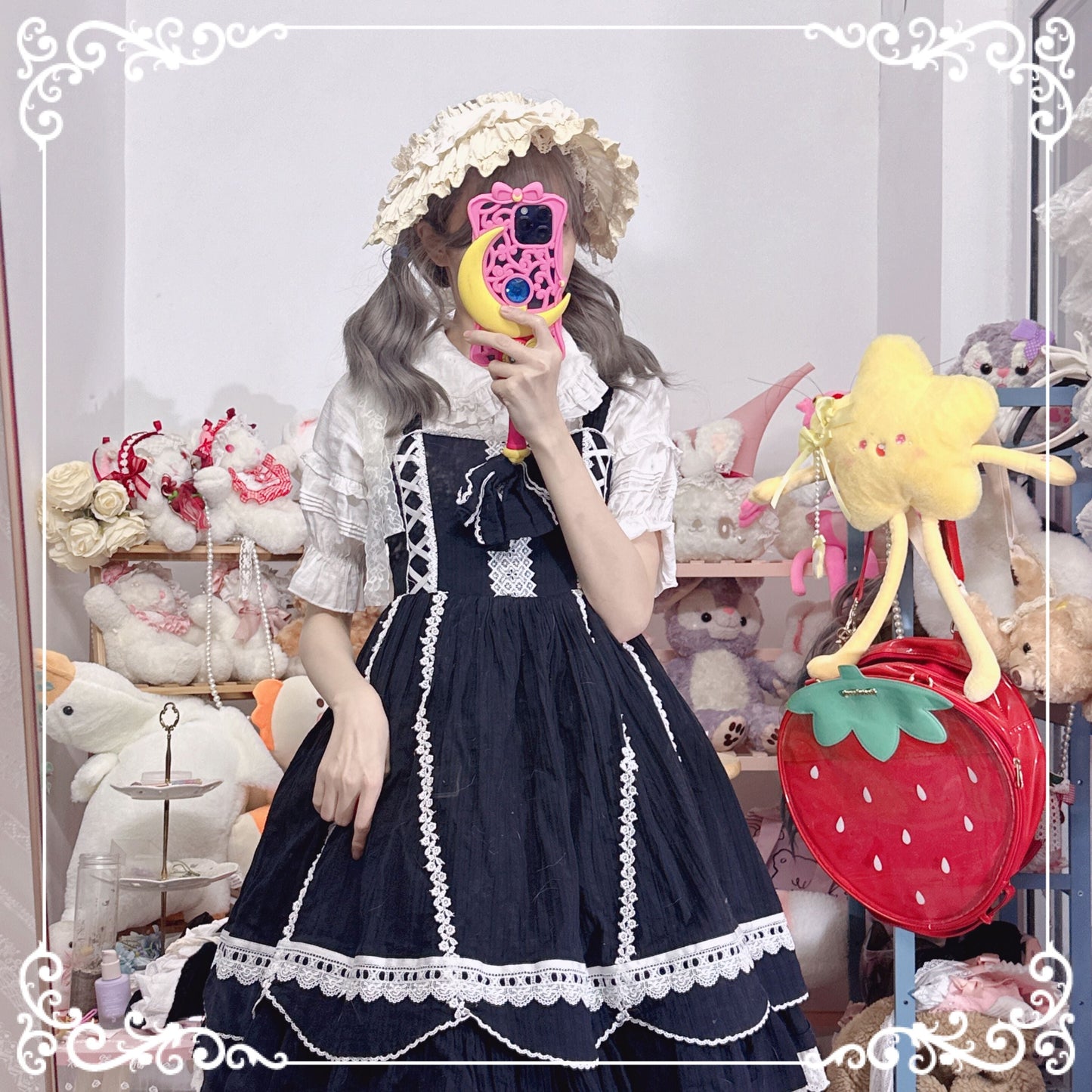 Chestnut Lolita - Lolita Kawaii Cotton BNT Hat