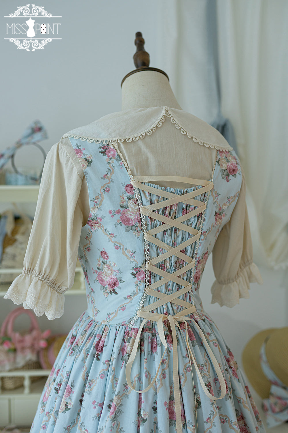 Miss Point - Happy Summer - Elegant Lolita Floral JSK Dress