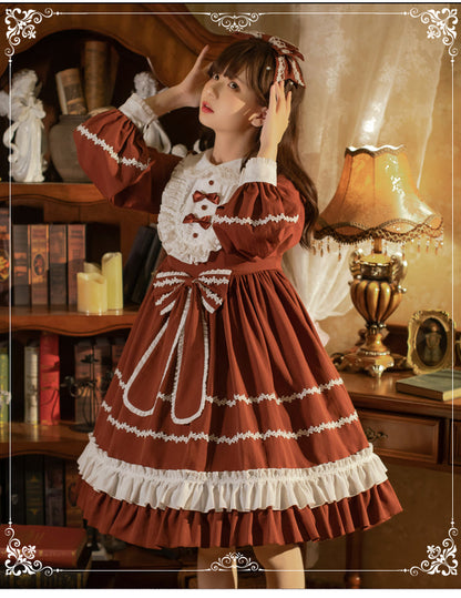 Eieyomi - Pastorale Rabbit - Kawaii Lolita OP Dress