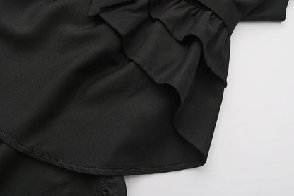 Immortal Thorn - Silent Agent - Ouji Lolita Black Vest Coat