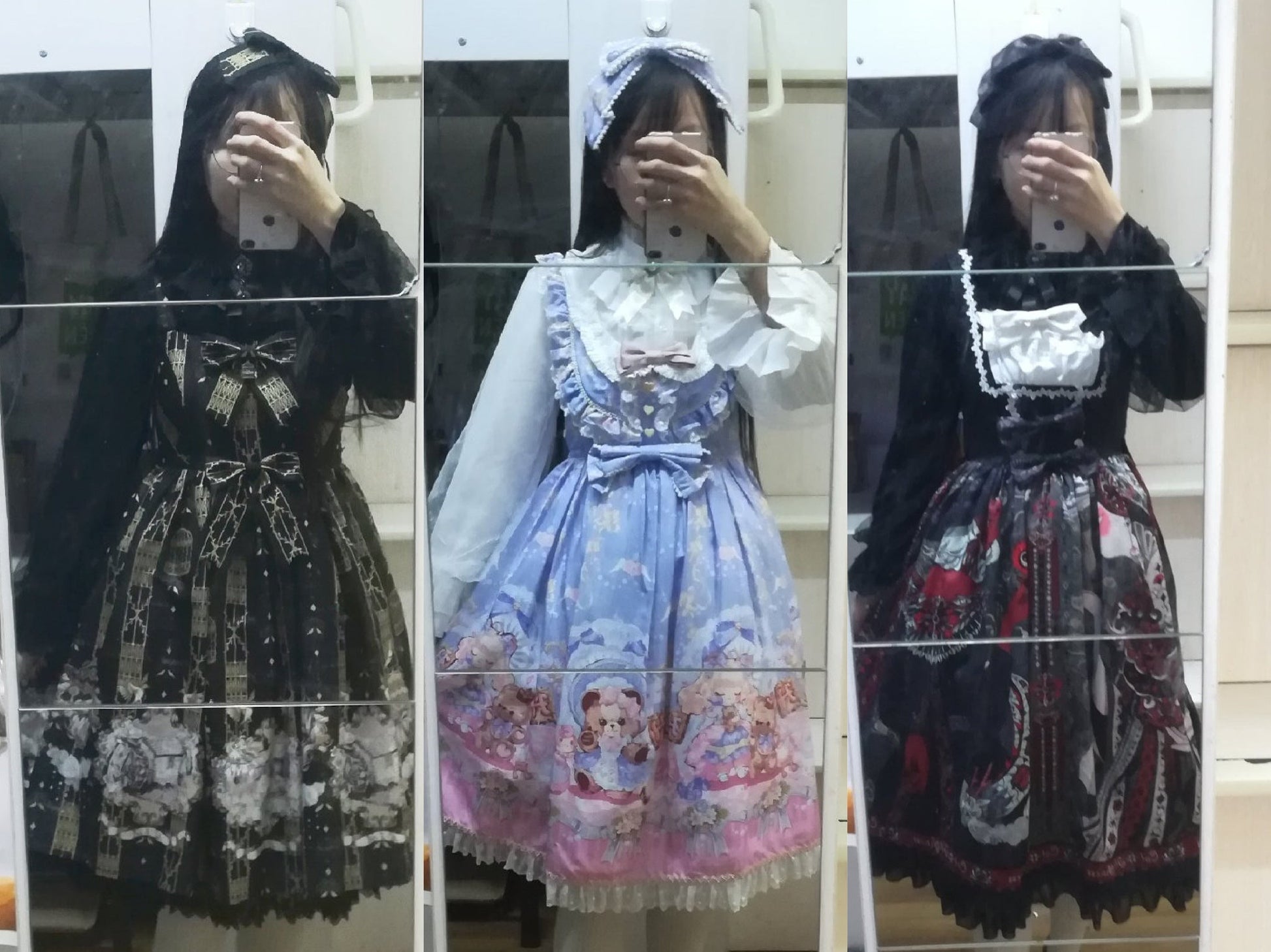 Kencrlo - Dim Moonlight - Classic Lolita Chiffon Yarn Inner Blouse