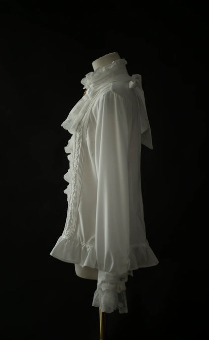 Sweet Dreamer - Elegant Ouji Lolita Blouse Long Sleeve Prince Lolita Shirt