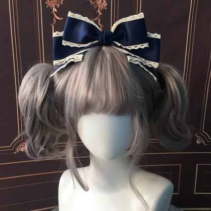 Qingyi Handmade - Sweet Lolita KC Multicolor Bow Lolita Headwear