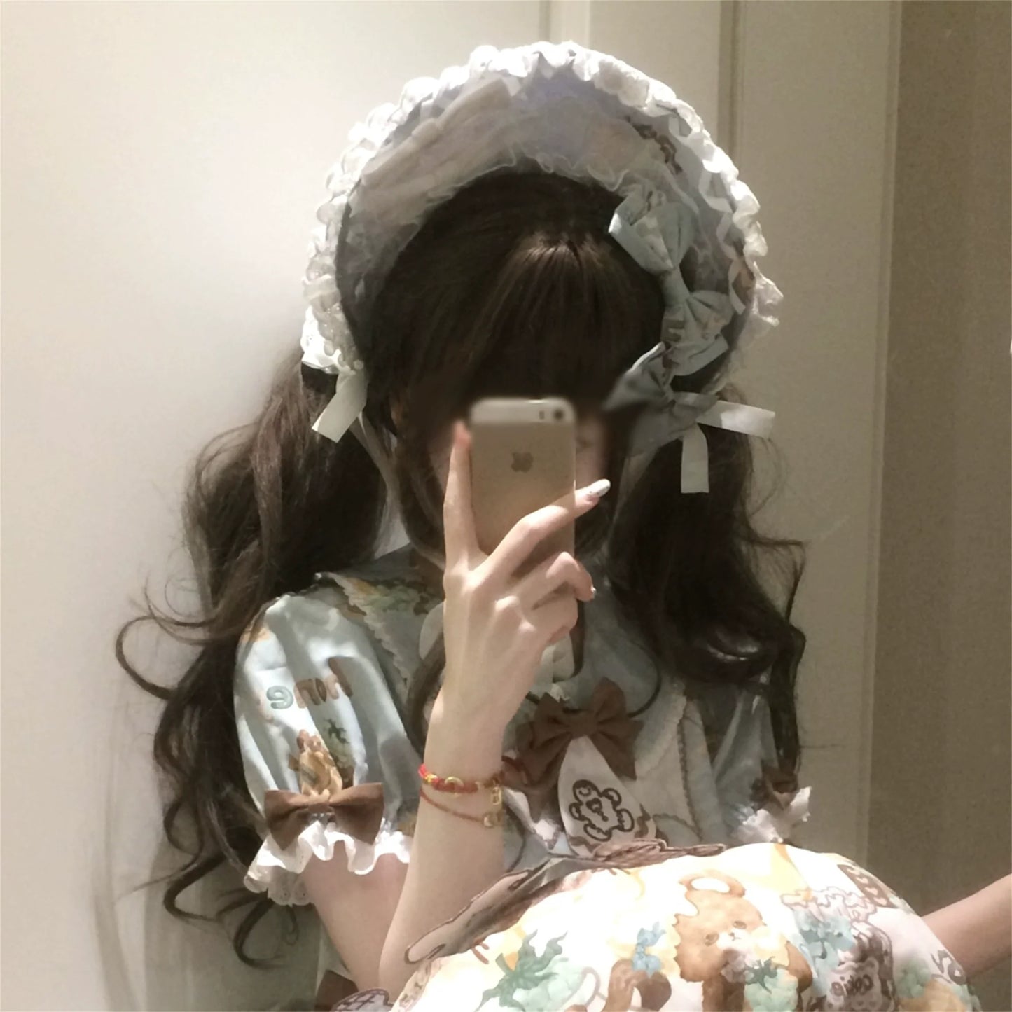 Babyblue - Bear Honey - Sweet Lolita Accessory Gingerbread Man Design