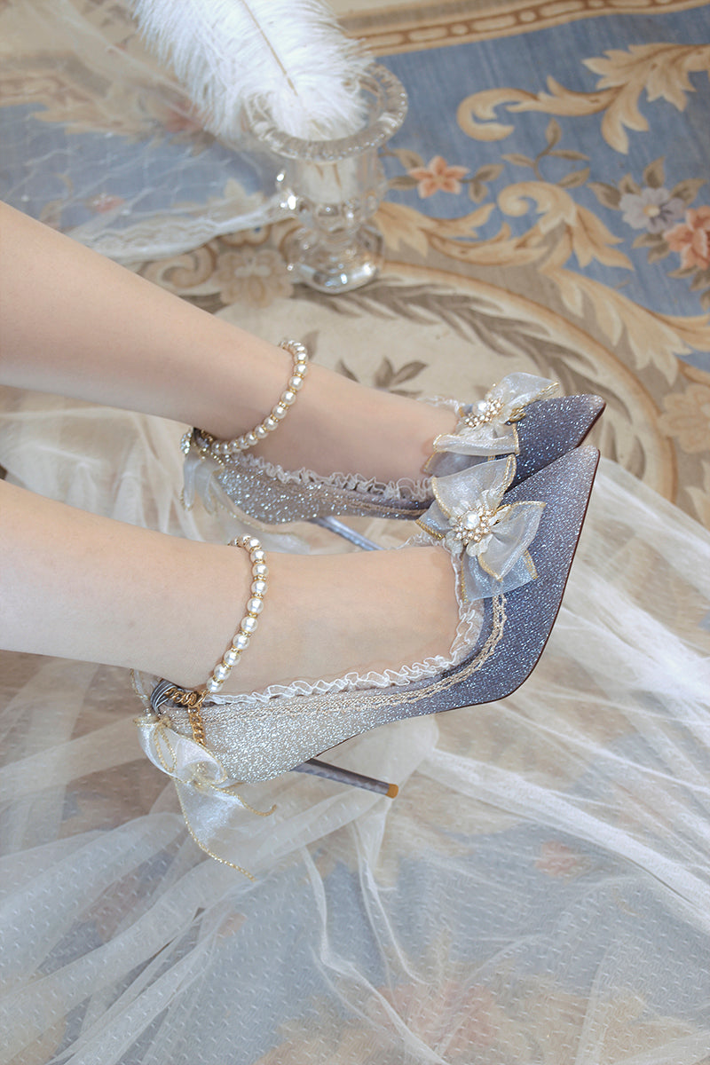 One Night - Wedding Lolita High Heels Shoes